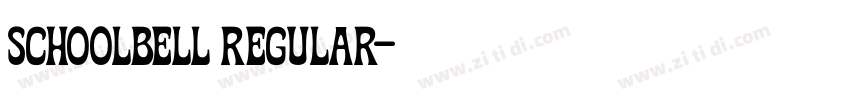 Schoolbell Regular字体转换